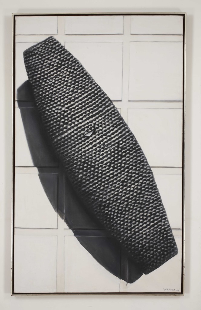 1. Cob, 1969, Oil on canvsa, 79 x 48 in