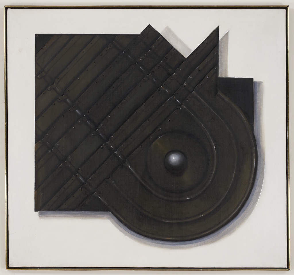 Untitled, 1975, Oil on canvsa, 42 x 42 in