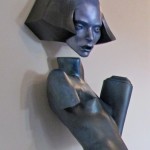 Cajsa von Zeipel, Faye Valentine, 2015, styrofoam, aqua-resin, fiberglass, plaster, 38 x 22 x 19 in.